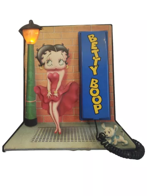 BETTY BOOP 1998 KING FEATURES Marilyn Monroe Pose Street Lamp TELEPHONE