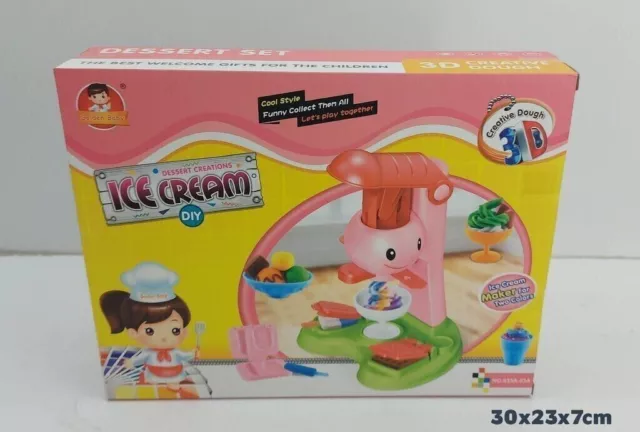 Gelateria Con Plastilina Giocattolo Gioco Bambini dfh