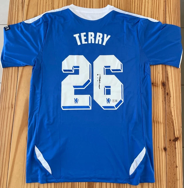 Maillot de football Chelsea signé par John Terry - Domicile rétro 1998 – Iconic Shirts
