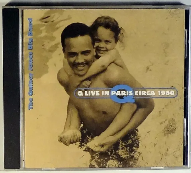 Quincy Jones Big Band-Live In Paris Circa 1960-1996 Qwest Cd-Clark Terry
