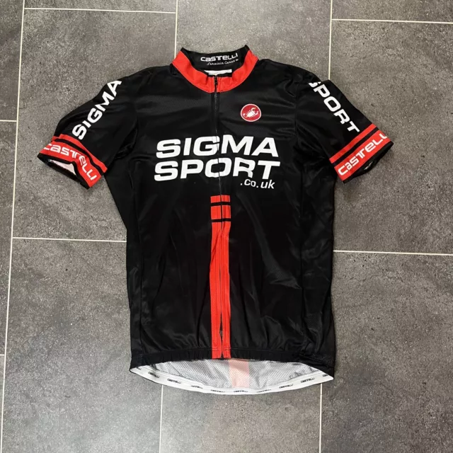 Castelli Sigma Sport Cycling Jersey Top Shirt - Size Large