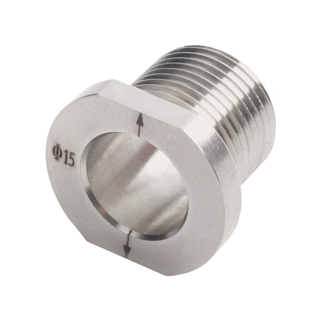 Manchon De Perçage Guide En Acier Inoxydable 8 Mm Ou 15 Mm - Pour Percer Droit Et Précis Dans Le Bois
