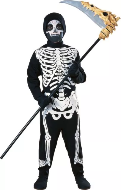 Kids Boy's Skeleton Halloween Costume