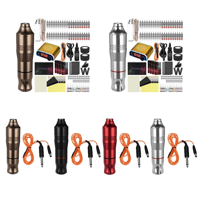 Macchina per penna rotante tatuaggi con cartucce aghi set macchina per trucco permanente
