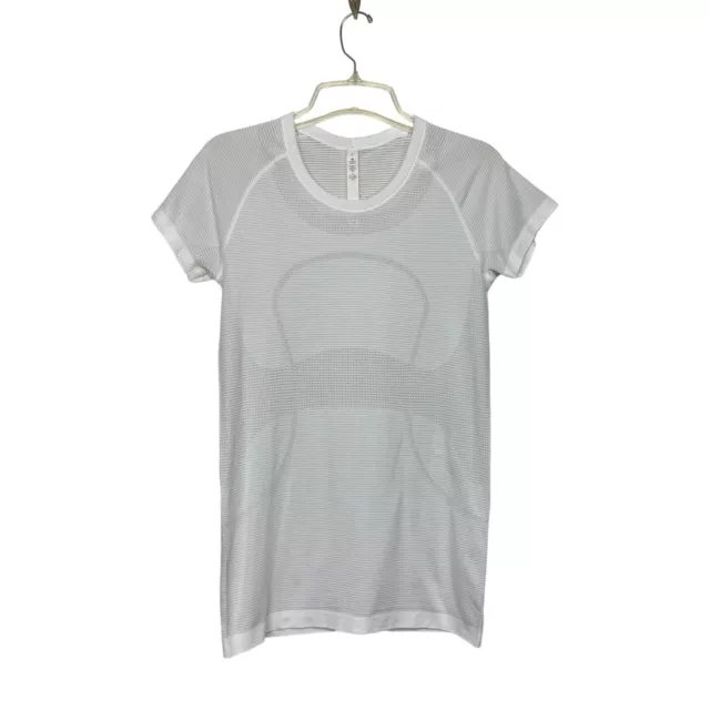 Lululemon Swiftly Tech Short Sleeve Tee T-Shirt White 8