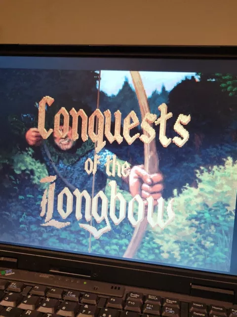 Legend of Robin Hood Conquests of the Longbow by Sierra MS-DOS PC Game 3.5"