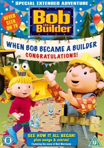 Bob the Builder: When Bob Became a Builder DVD (2005) cert U Fast and FREE P & P