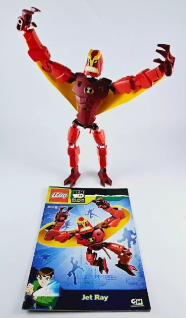LEGO BEN 10 Alien Force Jet Ray 8518 100 Complete With Instructions 11.99 PicClick UK