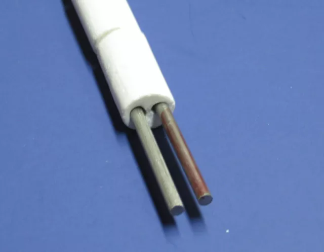 High Temperature k-type Thermocouple Sensor Ceramic Kiln Furnace 2372F 1300C 8" 3