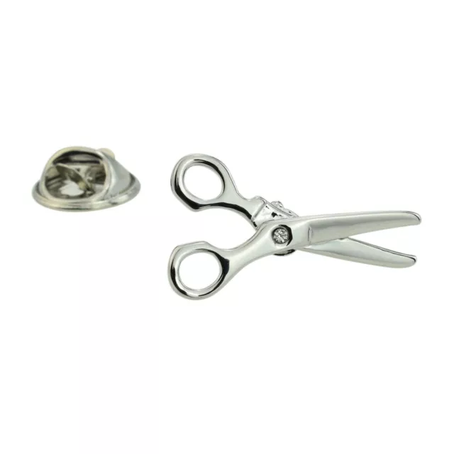 Scissors Lapel Pin Badge X2AJTP343