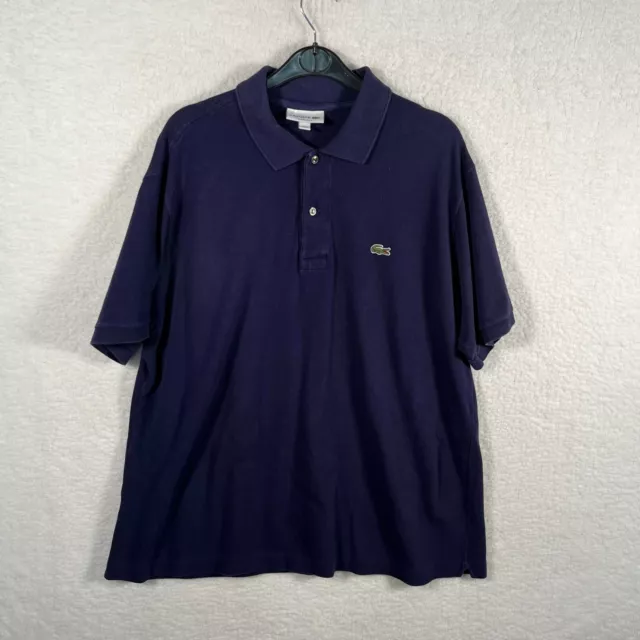 Polo Shirt da uomo blu navy chiaro taglia 6 vestibilità classica UK L/XL manica corta