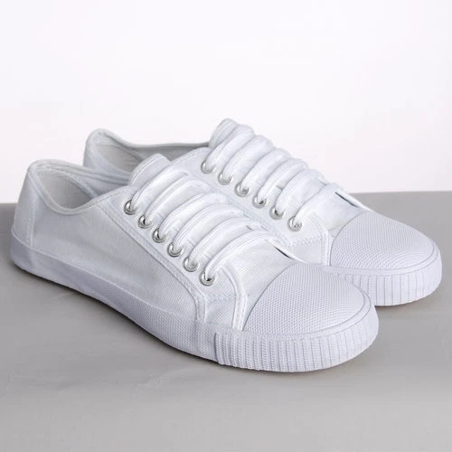 Mens white sales pumps uk
