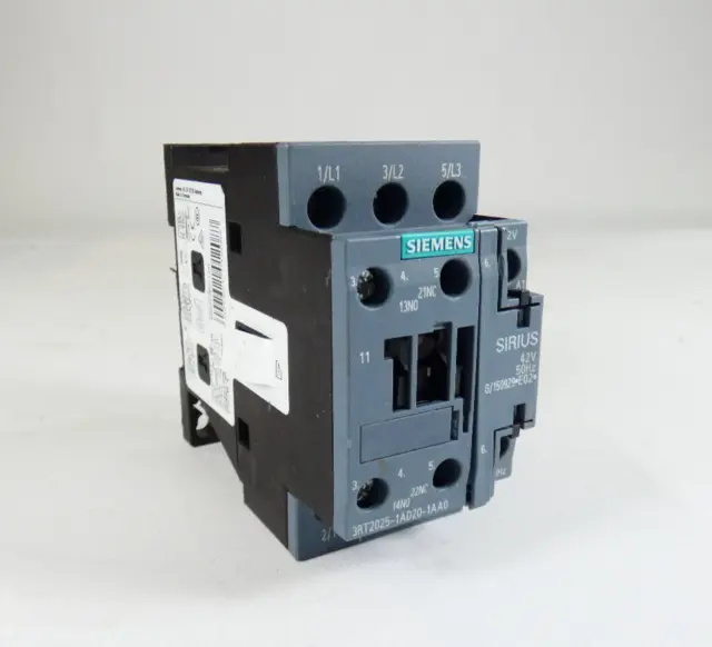 Siemens Sirius 3RT2025-1AD20-1AA0 Power Protector | Series 3RT |3-Pin