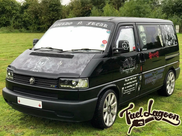 VW T4 THERMAL Silver Screens Window Black Out Blind Camper van 8pc SWB ...