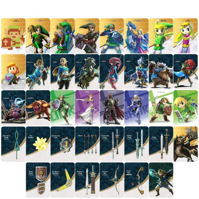 Mini NFC Cards Compatibel with Legend of Zelda Breath of The Wild Botw With Box 2