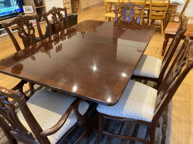 dining table and side table