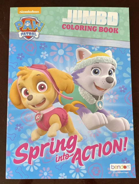 PAW PATROL JUMBO Coloring Book $11.18 - PicClick