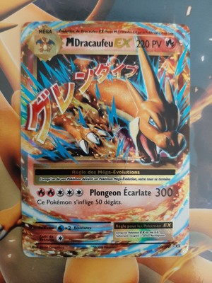 Carte Pokemon M DRACAUFEU 13/108 Ultra Rare Mega EX XY12 FR Comme neuve!