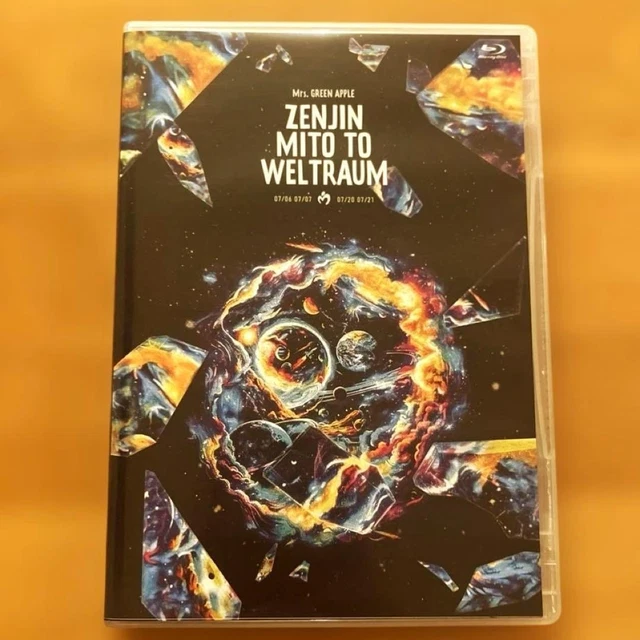 MRS. GREEN APPLE Zenjin Mewtraum Blu-ray Japanese Music Concert