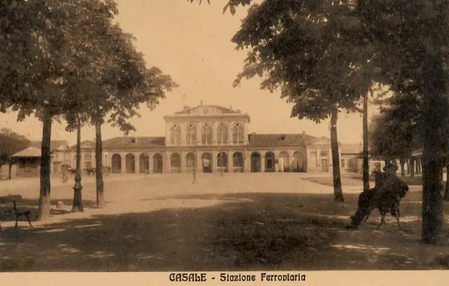 Casale -  Stazione  Ferroviaria -  1914