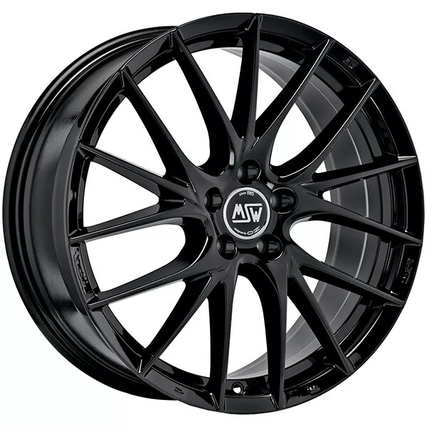 Jantes Roues Msw Msw 29 Pour Audi A6 Hybrid 7.5X17 5X112 Gloss Black 0Pl