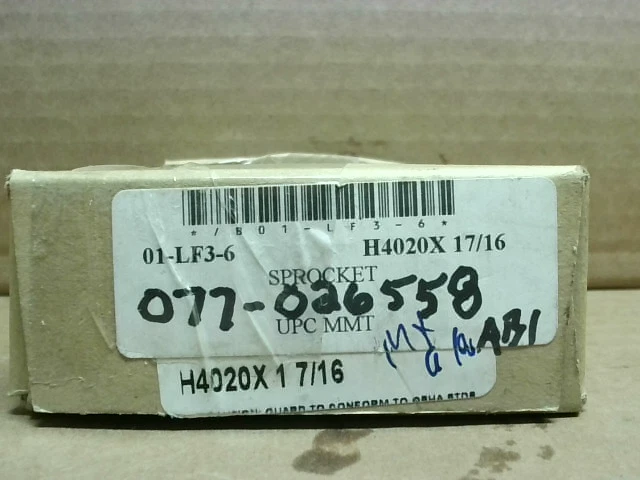 Browning H4020 X 20X1 7/16 Sprocket - New In Box