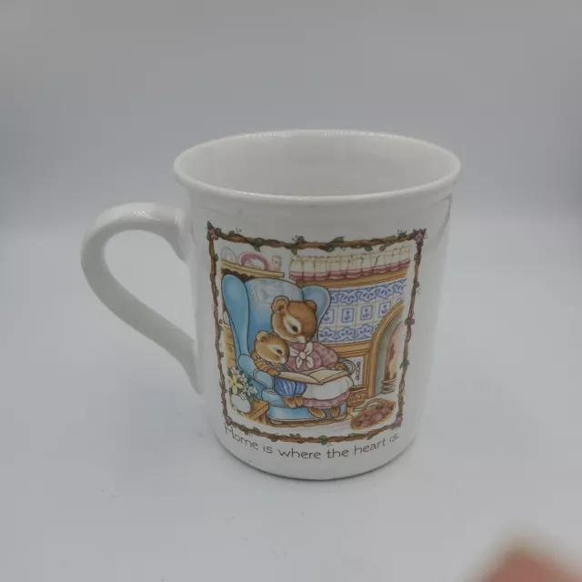 1985 Vintage Hallmark Mug Mates Cup Home Is Where The Heart Is