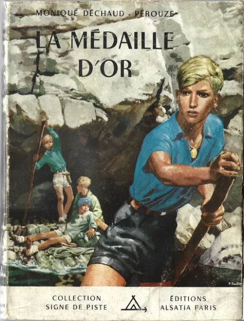 Eo 1957 Scoutisme Pierre Joubert + Monique Déchaud-Pérouze : La Médaille D'or