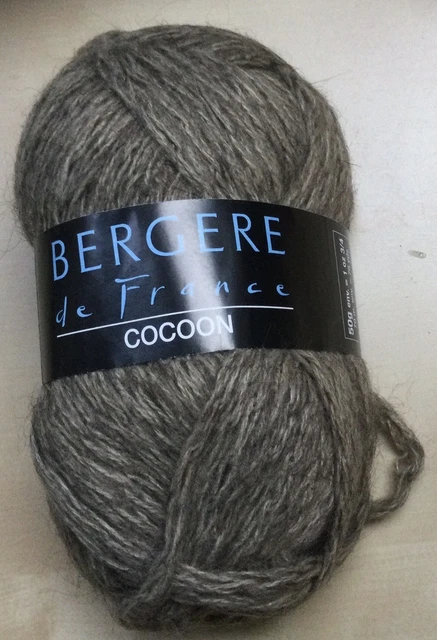 Lot De 6 Pelotes De Laine Bergère De France 100% Alpaga Grège/beige - 50gr Chaque, Pour Tricot Crochet