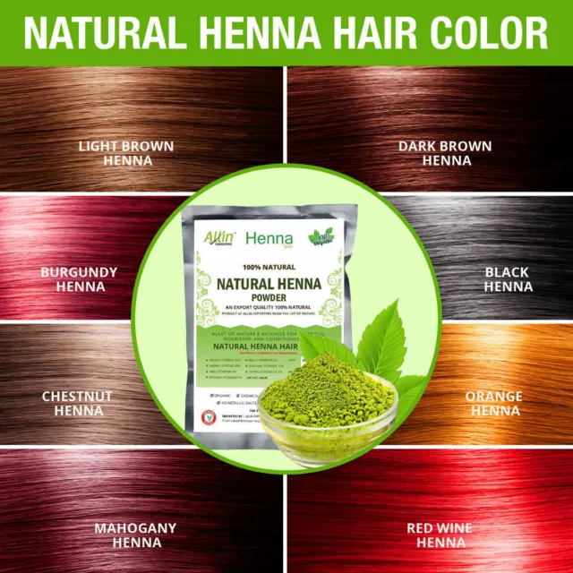 Tinte / Color para el cabello con henna - Henna para el cabello 100%...