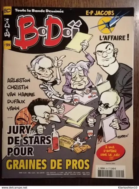 BoDoï N°59 - Jury de stars pour graines de pros / Janvier 2003