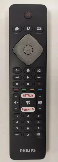 Télécommande Neuve Pour Téléviseur Philips 58PUS6809 – Remplacement Pratique, Compatible Plusieurs Modèles