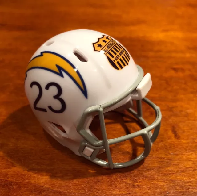 San Diego Chargers 1963-1964 throwback custom pocket pro helmet LA NFL