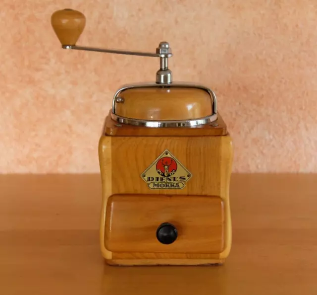 Pede Dienes 658A Kaffeemühle Mokkamühle Handmühle Kirschholz Holz coffee grinder