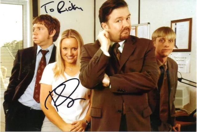 Ricky Gervais Autograph - The Office - Signed 6x4 Photo - AFTAL