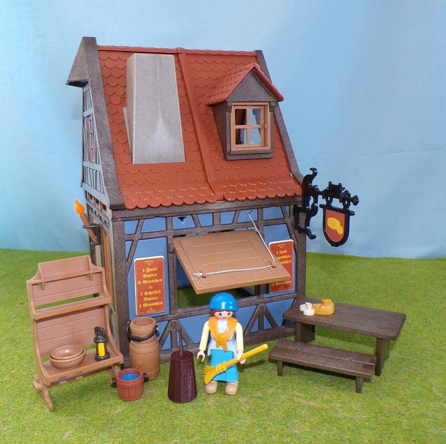 PLAYMOBIL 3447 V1 Hôtel de ville médiéval 1977 en boîte