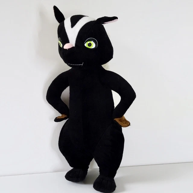 OVER THE HEDGE Stella Skunk Soft Toy Plush Dreamworks 2006 Movie 15