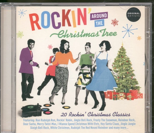 VARIOUS ARTISTS ROCKIN' Around the Christmas Tree CD UK Crimson 2013