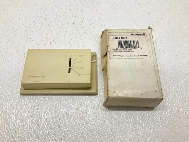 Honeywell T810D 1003 Thermostat 24 VAC T810D1003