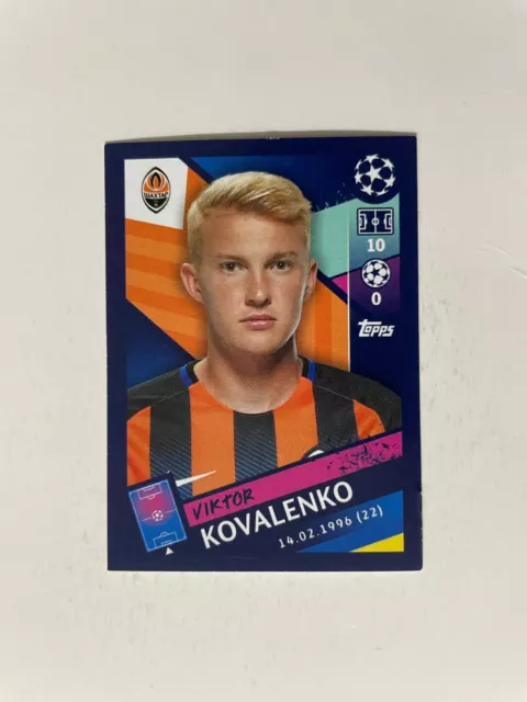 FIGURINA CHAMPIONS LEAGUE TOPPS 2018/19 SHAKHTAR DONETSK KOVALENKO n 435 OTTIMA