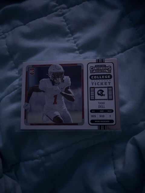 2023 Panini Chronicles Draft Picks Contenders #17 Tank Dell RC Houston