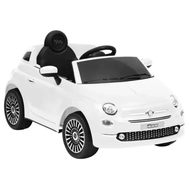 Voiture Ã©lectrique pour enfants Fiat 500 Blanc