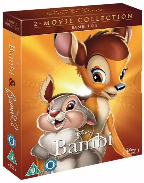 Bambi 1 And 2 [blu Ray] 1942 2006 Classic Disney Animated 2 Movie Box Set 15 95 Picclick