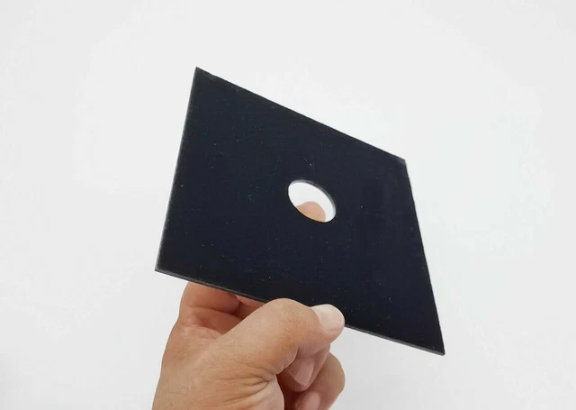 Tablero de lente acrílico 140 mm Compur Prontor Copal para jinete sinar #00 #0 #1 #2 #3