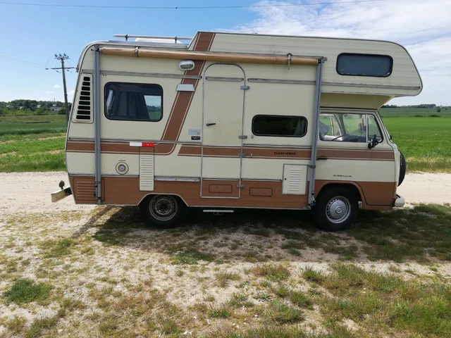 Combi vw T2 safari karmann ghia rare en europe très bel état 4