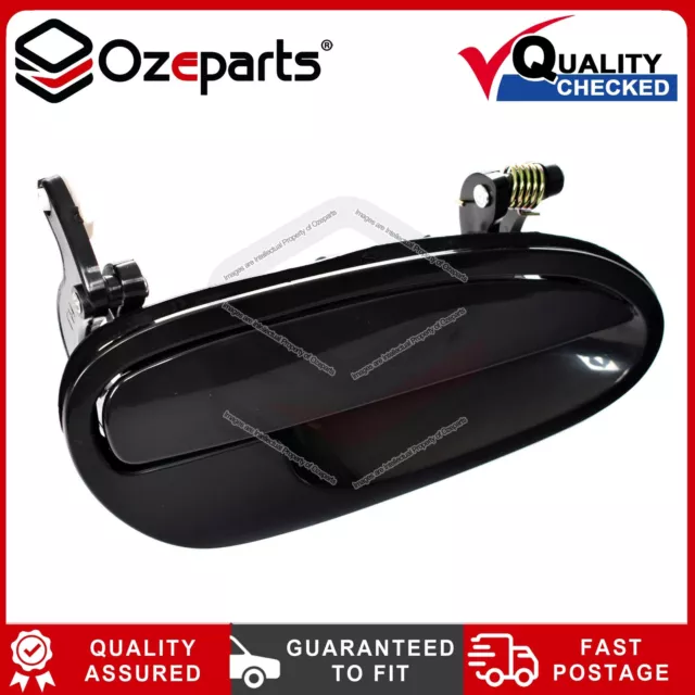 REAR RH Right Hand Outer Door Handle Black For Holden Commodore VT VX VY VZ