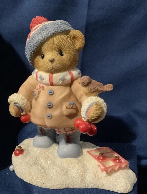 Cherished Teddies Colton 401085  New “ Share Winter Wishes With You “