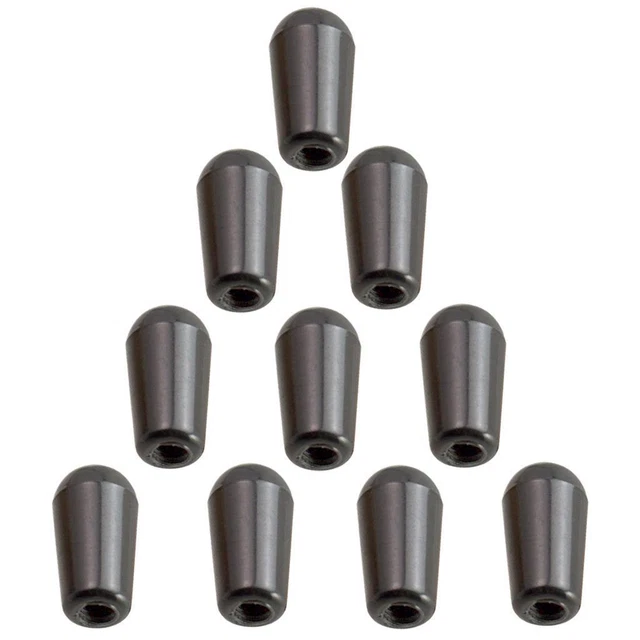 Embout De Capuchon De Boutons En Plastique à 3 Voies Pour Guitare électrique,