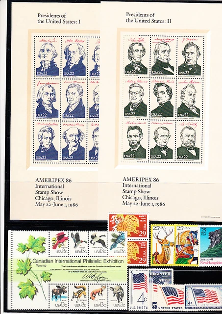 USA, kleines Lot, alles postfrisch