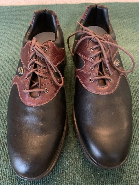 ETONIC VTG MENS Brown Leather Kiltie Golf Shoes USA L116093  display picture 1